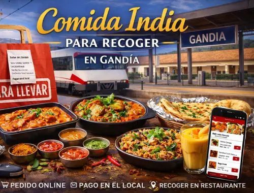 Comida India Para Recoger en Gandía