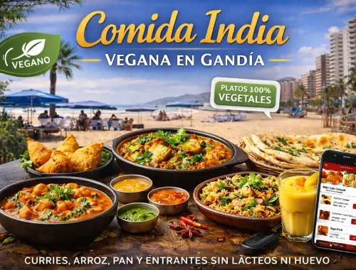 Comida India Vegana en Gandía