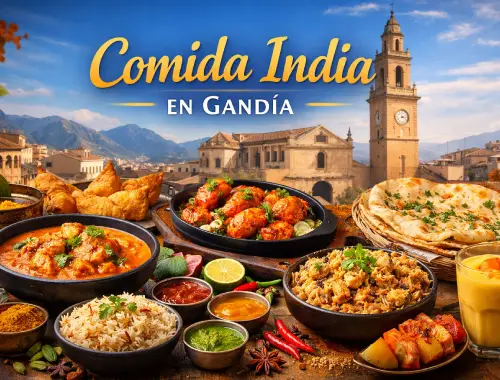 Comida India en Gandía